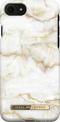 Produktbild von iDeal of Sweden Printed Case iPhone 8/7/6/6S/SE Golden Pearl Marbl