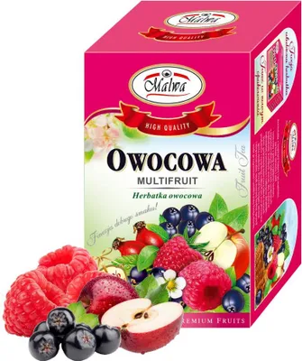Produktbild von Früchtetee 20 Beutel / MALWA