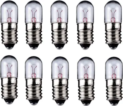 Produktbild von 10er Set WireThinX Röhrenlampe 2 W, 6 V - Sockel E10