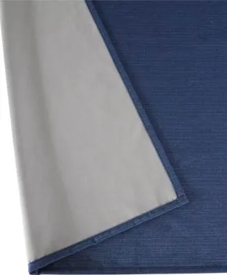 Produktbild von Vorhang mit Universalband Blackout Struktur blau 245x140 cm