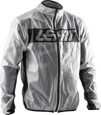 Produktbild von Leatt Herren Regenjacke Racecover Rain Jacket, Transparent, XL