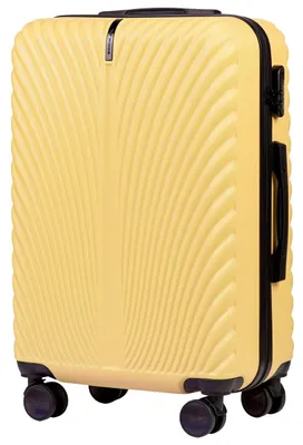 Obrázok produktu pre Batožina WINGS SWAN 24" Medium ABS+ so zámkom - žltá