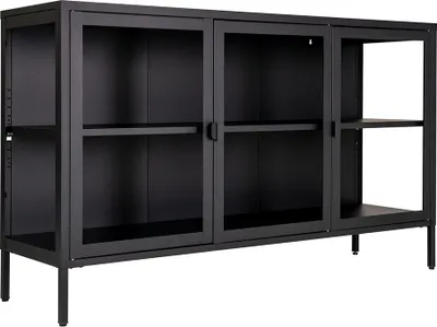 Produktbild von House Collection Vitrinenschrank 85 cm Bori Schwarz