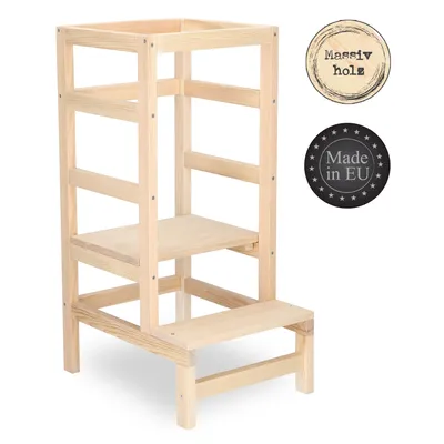 Image de Tour d'apprentissage pour enfants Learning Tower Chaise d'apprentissage Chaise haute Tabouret à pédales 90x40x52 cm 100 kg