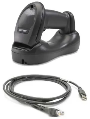 Produktbild von Zebra Li4278 Bluetooth 1d Usb Barcodescanner Schwarz One Size / EU Plug 220V Schwarz One Size