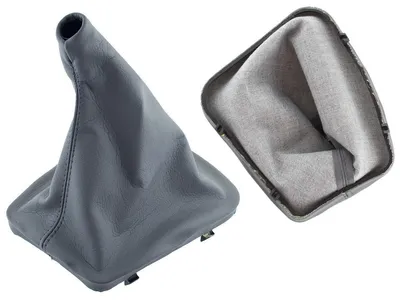 Produktbild von Schaltmanschette Schaltsack Rahmen grau für Schaltknauf für BMW E46 2002-2008