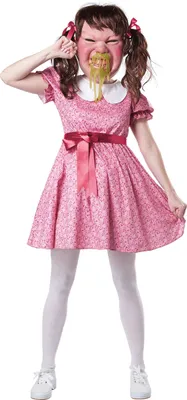 Obrázok produktu pre Dámsky kostým Angry girl ružovo-biely - L / XL