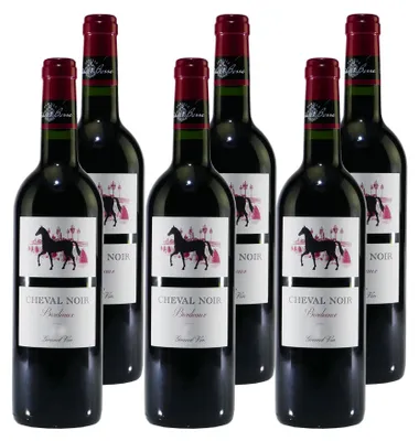 Produktbild von Cheval Noir Bordeaux Grand Vin A.O.C. -trocken- (6 x 0,75L)