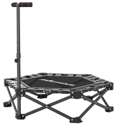 Productafbeelding van Fitness trampoline, opvouwbaar, met verstelbare T-handgreep, 104x104 cm