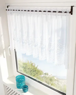 Produktbild von RUCO 2x Gardinenstange zum Einhängen, ohne Bohren, ohne Kleben, 60-105 cm ausziehbar, braun, Germany