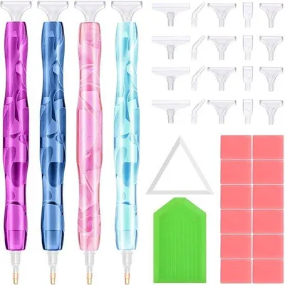 Produktbild von 38 Diamantverfpen Accessoire Set