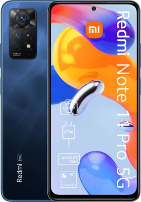 Produktbild von Xiaomi Redmi Note 11 Pro 6+128GB 6,7" 5G Atlantycki niebieski DS ITA Xiaomi