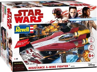 Zdjęcie produktu dla Revell SW Build & Play Wing FIghter czerwony