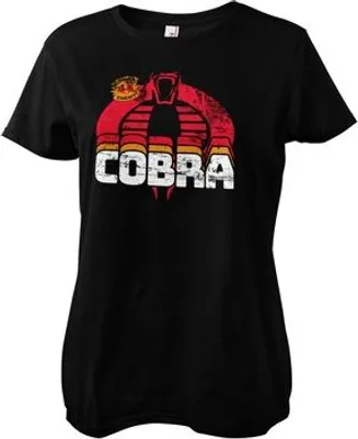 Productafbeelding van Cobra Enemy T-shirt voor dames - Maat S - Zwart