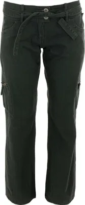 Produktbild von Leichte, atmungsaktive Damenhose in Grau, aus 100 % Baumwolle