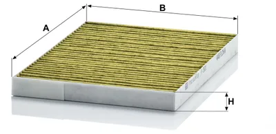 Produktbild von Innenraumfilter MANN-FILTER FP 2620 Kabinenluftfilter Pollenfilter FreciousPlus