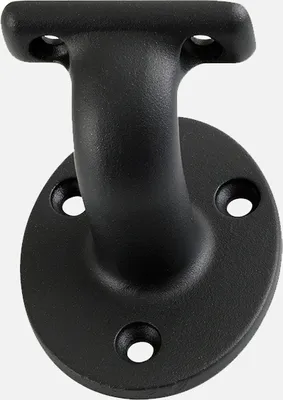 Produktbild von INOLINE- Stützen für Wandhandlauf, Aluminium Farbe schwarz