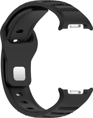 Immagine prodotto di INF Elegante cinturino in silicone per Galaxy Watch8 e Watch Ultra2 Nero