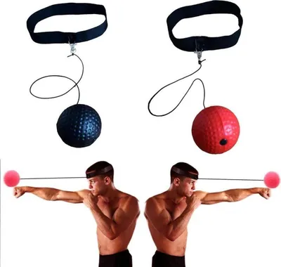 Image de Balle réflexe Jumadas Box | Sac de frappe | 1 pièce | noir | Entraînement de boxe ultra-rapide | Tu deviendras plus rapide à chaque entraînement