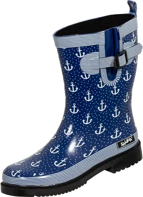 Produktbild von Damen Regenstiefel Marleen dk.blau/multi Gr. 40