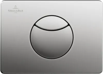 Immagine prodotto di Villeroy & Boch ViConnect plaque de déclenchement pour WC, chasse d'eau à 2 quantités, 205x145x22mm, 922485LC, 922485LC