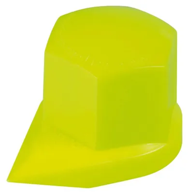 Immagine prodotto di Dustite®, indicatore di dado ruota con tappo antipolvere, 20 pezzi - 33 mm - giallo fluo
