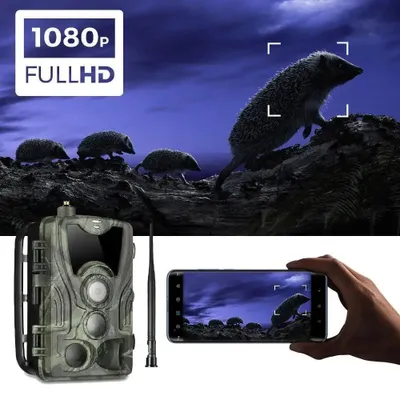 Produktbild von 4G Wildkamera – Jagdkamera – Trailkamera – Überwachungskamera – Tierkamera – 4K Bildqualität