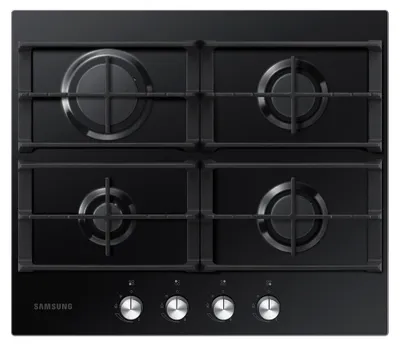 Immagine prodotto di Samsung NA64H3010AK/ET, Nero, da incasso, a gas, in vetro, 4 zone/zone, 4 zone/zone