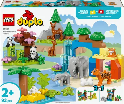 Immagine prodotto di LEGO DUPLO Famiglie Di Animali 3 In 1 10446