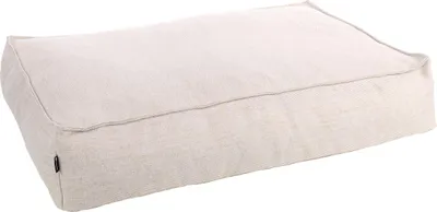 Produktbild von Flamingo Hundekissen Baldar rechteckig beige, Maße: 100 x 70 x 18 cm