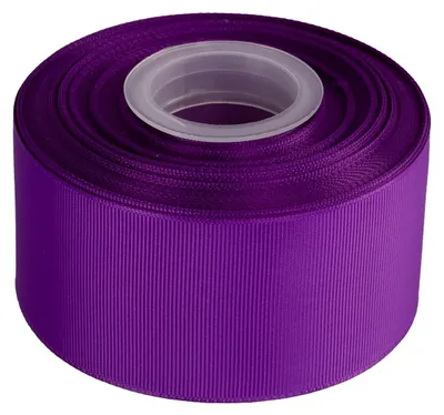 Produktbild von Solidchoice – Grograin-Webband, 25 Yards, Lila