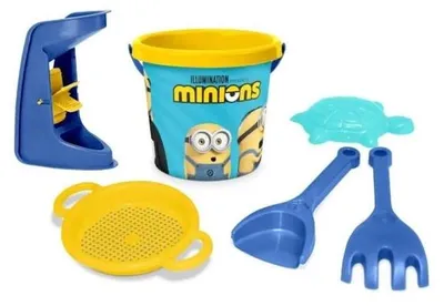 Immagine prodotto di Set da gioco per la sabbia Minions, 6 pezzi, piccolo - WADER