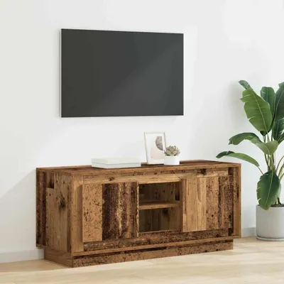 Immagine prodotto di Maison Exclusive - Mobile TV 102 x 35 x 45 cm, realizzato in legno massello e pannelli di legno