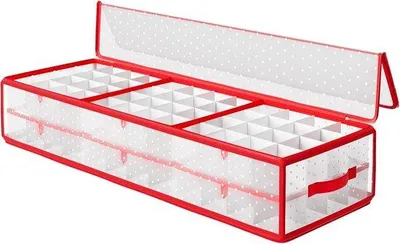 Immagine prodotto di Borsa porta palline di Natale in plastica