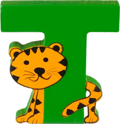 Obrázok produktu pre Orange Tree Toys Drevená písmenka - T 5067064327356