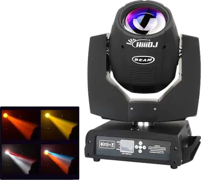 Obrázek produktu pro Pohyblivý světlomet, 14 barev, ovládání DMX, 1 světlo