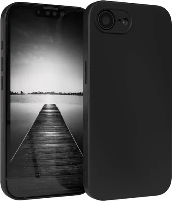 Produktbild von EAZY CASE - TPU Hülle für Apple iPhone 17e, TPU Case stoßfeste Handyhülle, weiches Cover mit Kameraschutz, Silikonhülle in Schwarz