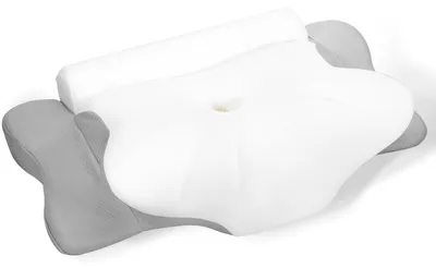 Zdjęcie produktu dla Solidchoice - Ergonomiczna poduszka pod głowę 2 w 1, idealna dla osób śpiących na boku