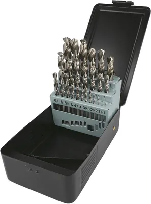 Produktbild von 25-teiliges HSS-G Metallbohrer Set, Ø 1-13 mm