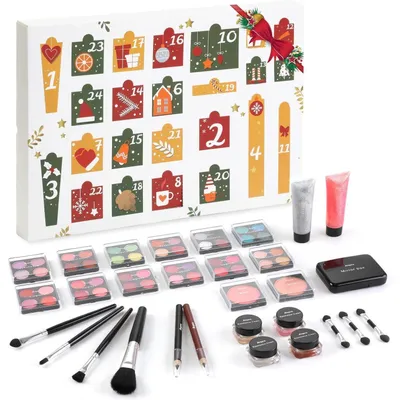 Zdjęcie produktu dla Gleamkid 2024 Kalendarz Adwentowy Beauty Moments Błyszczyki do makijażu ust 24 szt