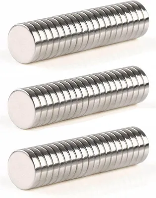 Obrázok produktu pre Mini magnety – 60 kusov – Magnety – 8 x 2 mm – sila 50 N – super silné magnety – magnety na chladničku – univerzálne – CHPN