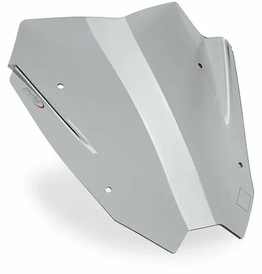 Image de Pare-vent Puig, modèle sportif, dimensions 357 x 345 mm, avec homologation européenne (ABE), pour Yamaha Tracer 9, Tracer 9 GT, Tracer 9 GT Plus, Tracer 9 Y-AMT, modèles de 2025 à 2026