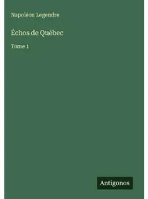 Obrázek produktu pro Échos de Québec