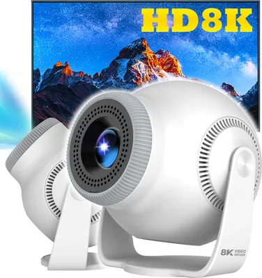 Zdjęcie produktu dla Projektor multimedialny CIRON TP360 Android WiFi6 BT LED 200ANSI