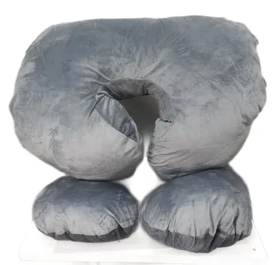 Immagine prodotto di Cuscino di maternità per tutto il corpo KomfortKissen ©, Microfibra/ 100x150cm Grigio scuro