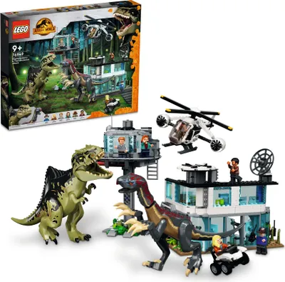 Produktbild von LEGO® 76949 - Jurský svet - Giganotosaurus a Therizinosaurus Angriff