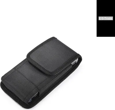 Produktbild von Holster Gürteltasche kompatibel mit Ruggear RG650 Holster Gürtel Tasche wasserabweisend Handy Hülle Schutz Hülle Outdoor schwarz K-S-Trade