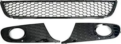 Immagine prodotto di Set griglia paraurti a nido d'ape sinistra + destra + centro per VW Golf 6 dal 2009-