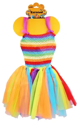 Produktbild von Karnevalsset - Bunte Prinzessin
