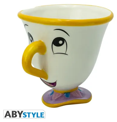 Zdjęcie produktu dla ABYstyle ABYMUG623, Pojedyńczy, 0,25 l, Kubek, Uniwersalne, Żółty, Biały, Ceramika